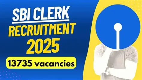 SBI Clerk Recruitment 2025